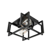 Square Iron Ceiling Light